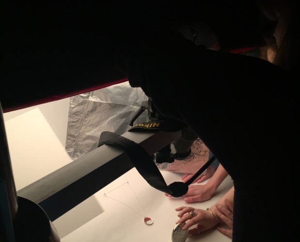 design vaults photo shoot with bath spa university students