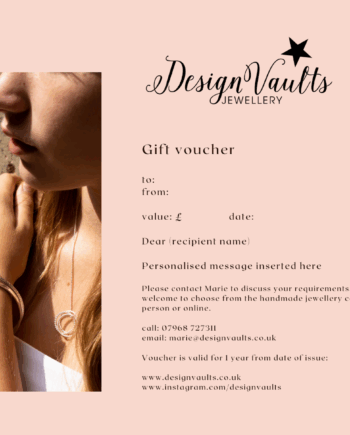 Gift Voucher Design Vaults Jewellery