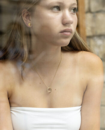 Eternity Necklace, Gold