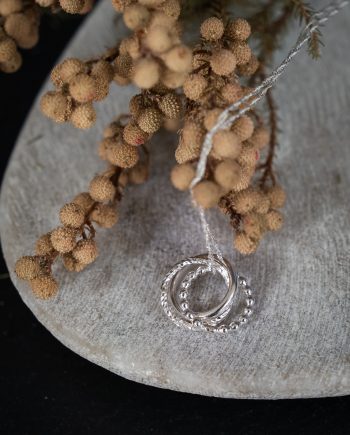 Eternity Necklace, Sterling Silver