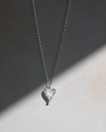 Sunburst Heart Necklace