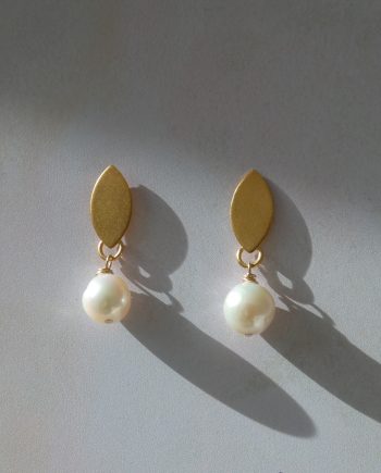 Cosmic Drop earrings gold Design Vaults Jewellery